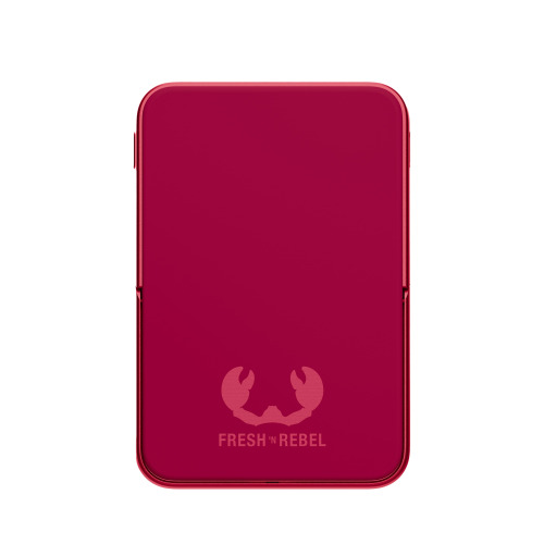2PBM5000| Fresh 'n Rebel Compatible with MagSafe MagSafe Powerbank Wireless 5000mAh Czerwony LT49413-N0021 (1)