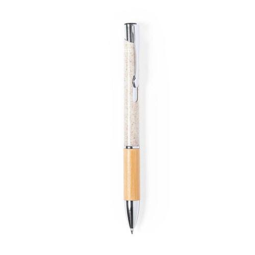 Długopis z bambusa i słomy pszenicznej neutralny V9357-00 (1)