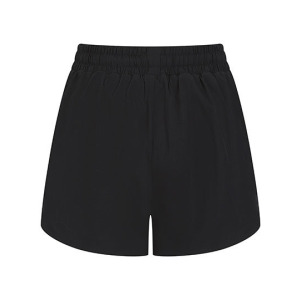 Szorty Dwuwarstwowe Sportowe Odprowadzajace Wilgoc - Black & Black