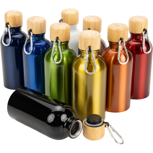 Butelka metalowa 400 ml MARILYN Biały 8497206 (8)