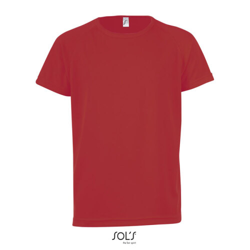 SPORTY Dziecięcy T-Shirt Czerwony S01166-RD-3XL 