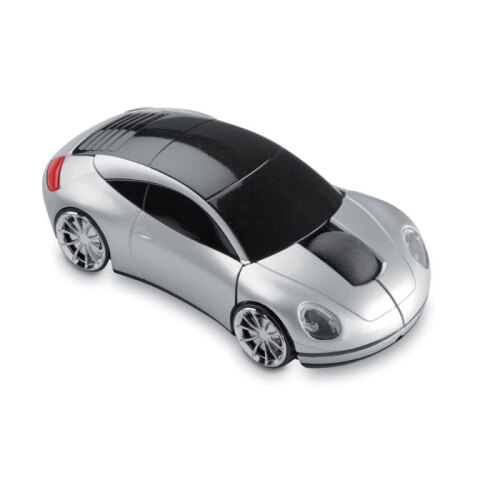 Bezprzewodowa mysz, samochód srebrny mat MO7641-16 