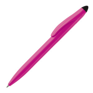 Długopis Stylus Touchy Różowy / czarny