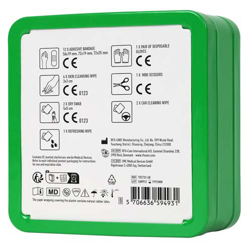 MyKit samochodowa apteczka pierwszej pomocy w puszce Zielony 1Z263261 (1)