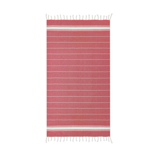Ręcznik plażowy czerwony MO9221-05 
