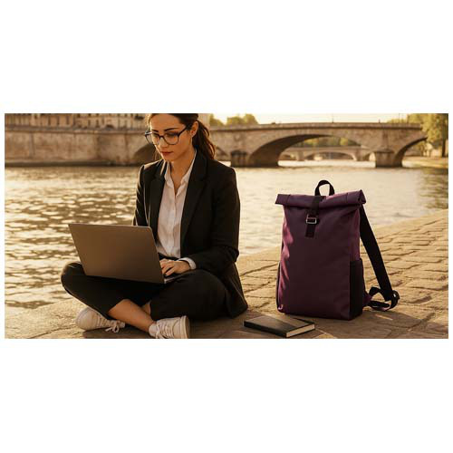 Citizen Green Vanguard plecak z recyklingu  Burgundowy 12080322 (3)