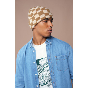 Stylowa czapka beanie - Biscuit & Almond