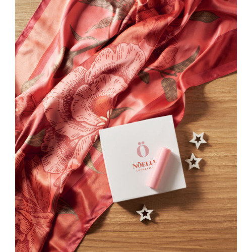 Szal z poliestru z recyklingu Czerwony MO2074-05 (3)