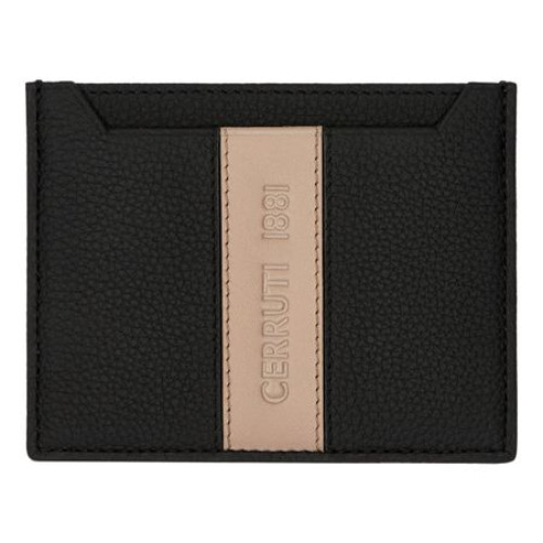 Etui na karty Delano Taupe & Black Beżowy NLC406X (1)