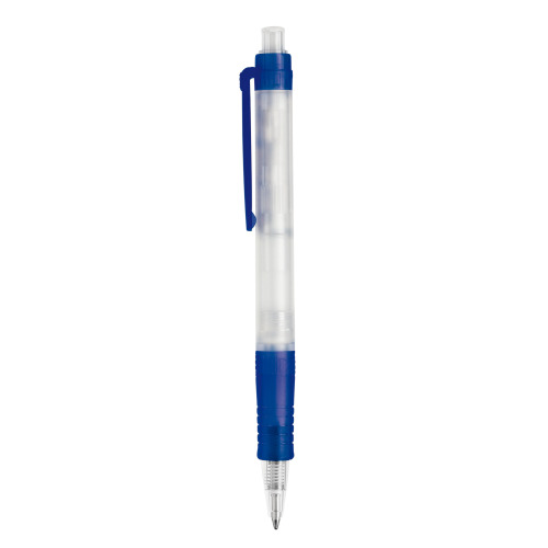 Długopis Vegetal Pen Clear przejrzysty Ecru / ciemnoniebieski LT87540-N5410 (4)
