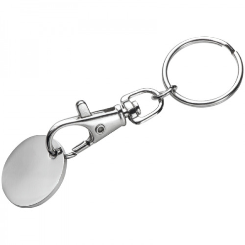 Brelok metalowy z żetonem ARRAS Czerwony 047705 (1)