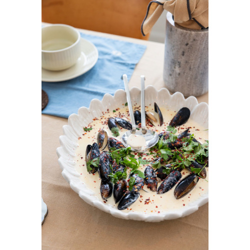 Talerz DAGNY duży, biały Biały 5018581- (1)