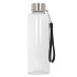 Butelka na wodę Jude R-PET 500ml Transparentny / czarny LT98877-N0402  thumbnail