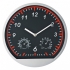 Zegar ścienny plastikowy BAGIO czerwony 306405  thumbnail