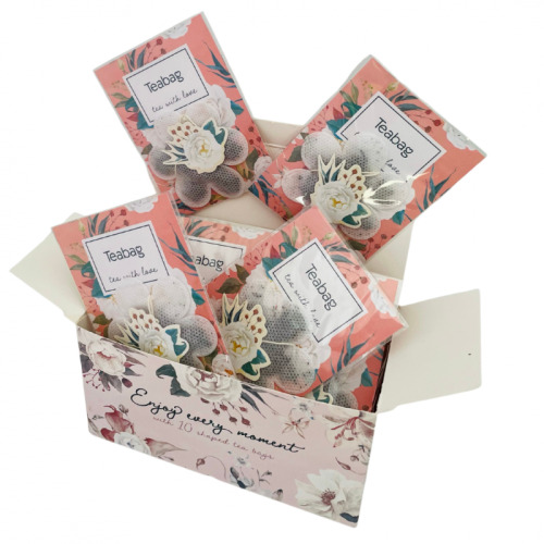 Hebrata z dedykowaną etykietą w personalizowanym pudełku Wielokolorowy TBG03 