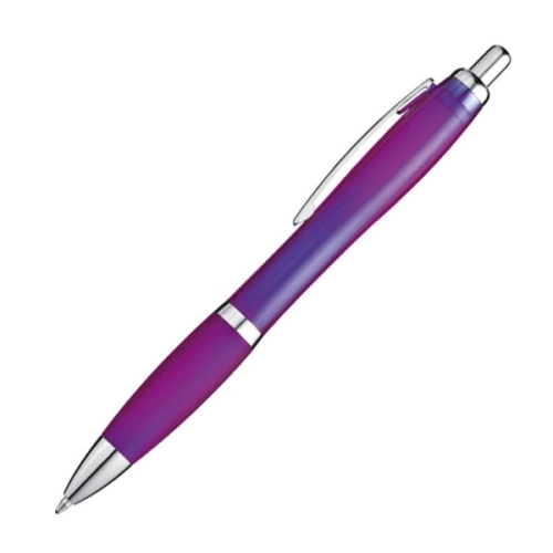 Długopis plastikowy MOSCOW fioletowy 168212 (1)