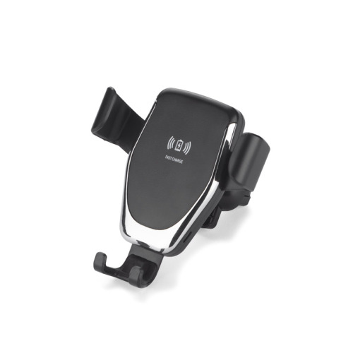 Uchwyt do telefonu z ładowarką indukcyjną GARI 15W USB-C Czarny 09178-02 