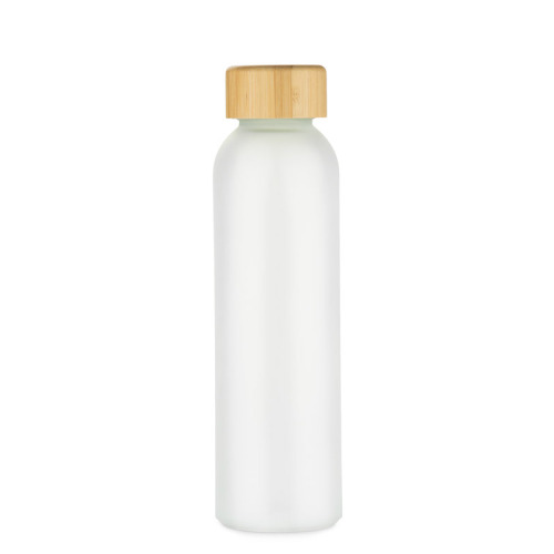 Butelka z recyklingowanego szkła NILLO 500 ml Biały 16259-01 (3)
