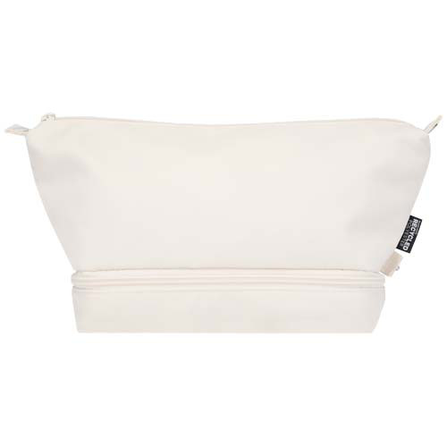 Trip Aware™, kosmetyczka podróżna wykonana z materiałów z recyklingu, 6 l Złamana biel 12076602 (2)