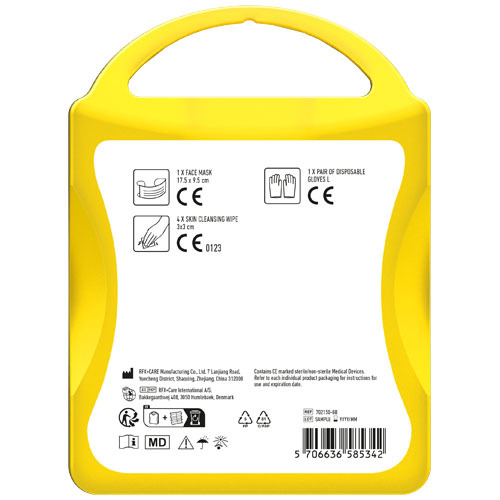Zestaw ochronny MyKit Przezroczysty żółty 1Z257511 (2)