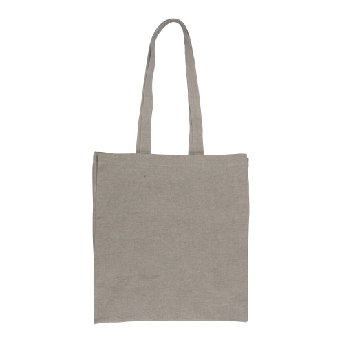 Bawełniana torba na zakupy z recyklingu 38x42x10cm Jasnoszary LT95199-N0062 (1)