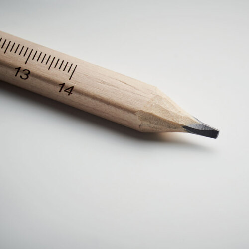 Ołówek stolarski z linijką drewna MO8686-40 (4)