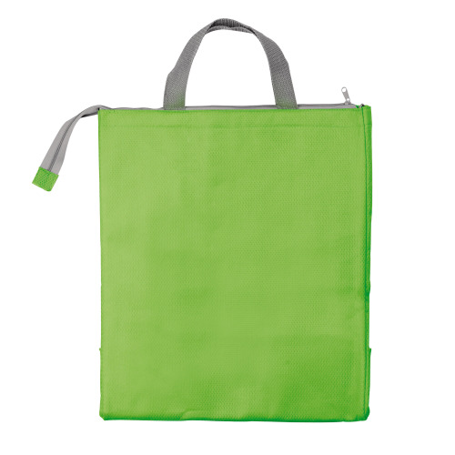 Torba termiczna 32.5 x 19.5 x 39 cm, 100 g/m² Jasnozielony LT91408-N0032 (2)