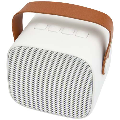 Diya bezprzewodowy głośnik 3 W wykonany z tworzyw sztucznych pochodzących z recyklingu Biały 12443601 (6)