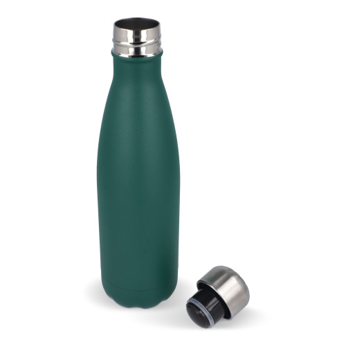 Sagaform Nils Butelka stalowa malowana proszkowo 500 ml Ciemnozielony LT52029-N0030 (5)