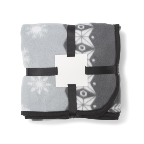 Koc polarowy STELO Szary 08067 (3)