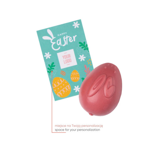 Advert Card – Pralinka Wielkanocny Zajączek Wielokolorowy S0529FE (1)