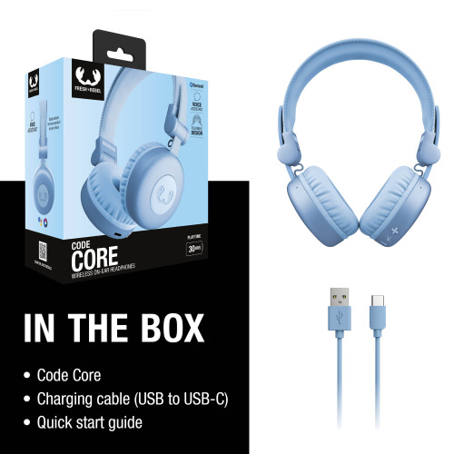 3HP1000 I Fresh 'n Rebel Code Core-Wireless on-ear Headphone Jasnoniebieski LT49733-N0012 (5)