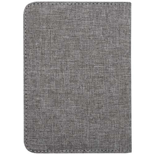 Ross etui na paszport RPET RFID wykonane z materiałów z recyklingu z certyfikatem GRS Szary melanż 13005880 (3)