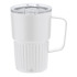 Kubek termiczny 450 ml ze stali nierdzewnej z recyklingu Biały VA685-02  thumbnail