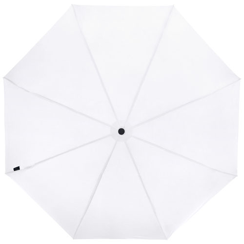 Składany wiatroodporny parasol 51 cm z PET z recyklingu Birgit Biały 10914501 (2)