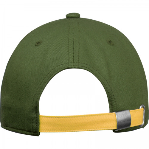 Czapka z daszkiem bawełniana 5 paneli 290 g/m2 AXEL Khaki 5391819 (5)