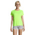 SPORTY Damski T-Shirt 140g Neon Yellow S01159-NE-L  thumbnail