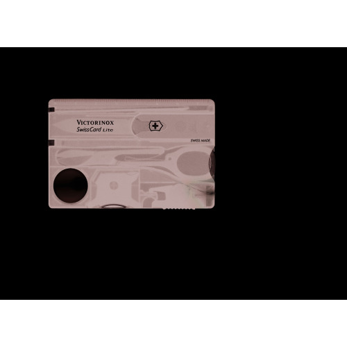 SwissCard Lite czarny transparentny Wielokolorowy 0733363 