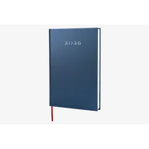 Kalendarz książkowy A4 tygodniowy Classic Natural Future Granatowy