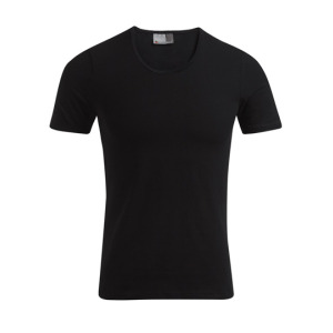 Koszulka Męska Slim Fit Bawełna Elastan