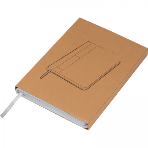 Notatnik A5 w kratkę CLELIA Biały 2136306 (7)