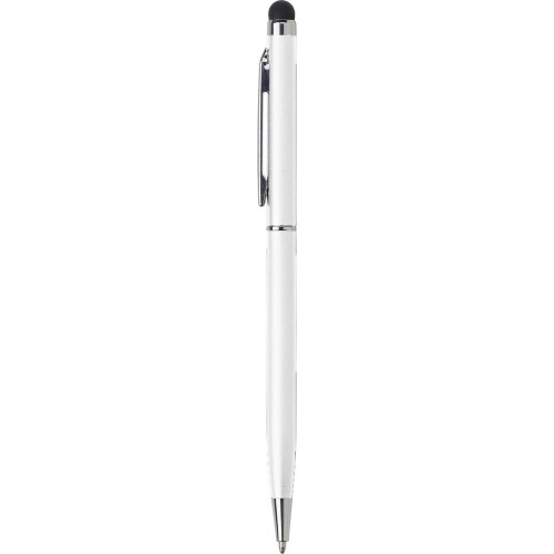 Długopis, touch pen biały V3183-02 (1)