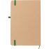 Notatnik ok. A5 Zielony V2988-06  thumbnail