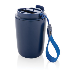 Kubek termiczny 380 ml Cuppa, stal nierdzewna z recyklingu niebieski