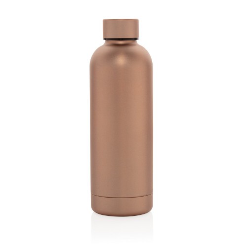 Butelka termiczna 500 ml, stal nierdzewna z recyklingu brązowy P435.709 (1)