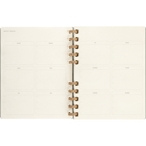 Spiralny kalendarz MOLESKINE Solar Czarny VM590-03/2023 (6)