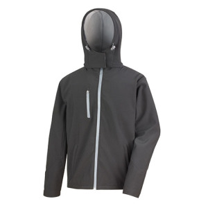 Kurtka Męska Softshell Wodoodporna Oddychająca - Red & Black