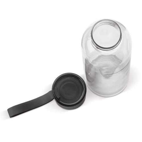 Butelka tritanowa 600ml Transparentny / czarny LT98766-N0402 (4)
