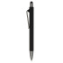 Pióro kulkowe Madeira z rysikiem R-ABS Czarny LT87851-N0002 (1) thumbnail