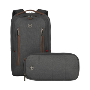 Plecak na laptopa z saszetką Wenger City Style Upgrade 16''